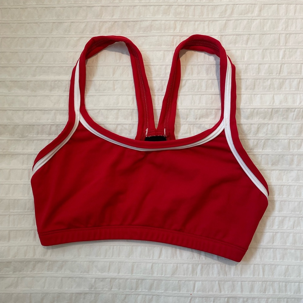 Dolfin Red Bikini Top Size XSmall